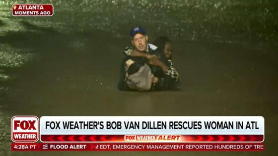 Meteorologist Cuts Live Shot To Save Screaming Woman From Submerged Car In Atlanta – MASHAHER