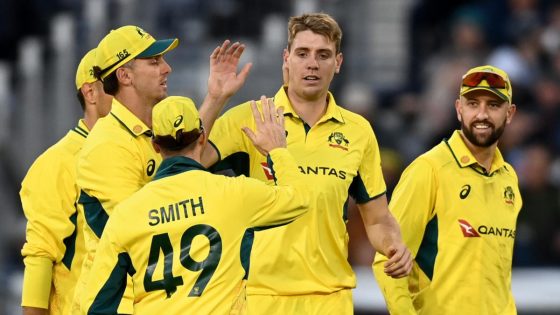 West Australian allrounder Cameron Green returns home from ODI series in England with back injury – MASHAHER