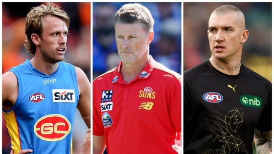 Damien Hardwick on a warpath with exit interviews, Gold Coast Suns list calls, trade plans, Dustin Martin reunion, Malcolm Rosas, Jack Lukosius – MASHAHER