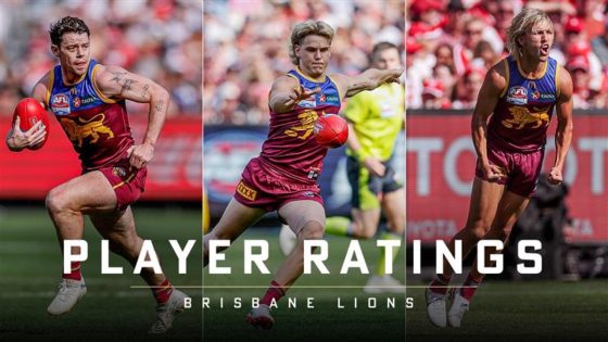 Brisbane Lions player ratings from Grand Final vs Sydney Swans, every Lion rated, best and worst players, analysis – MASHAHER