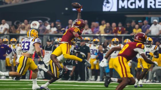 USC receiver Kyron Hudson spent years preparing to make college football’s best catch – MASHAHER