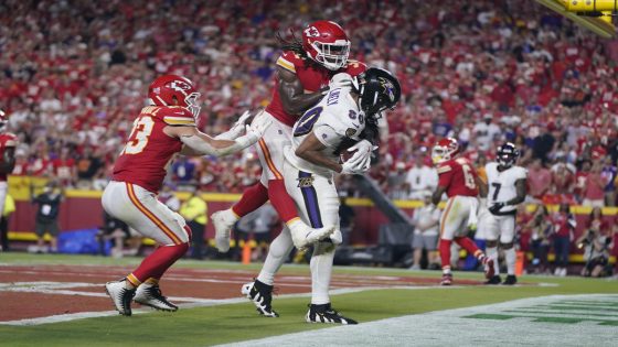 Patrick Mahomes’ advice to Ravens’ Isaiah Likely after overturned TD: ‘He’s got to wear white cleats next time’ – MASHAHER