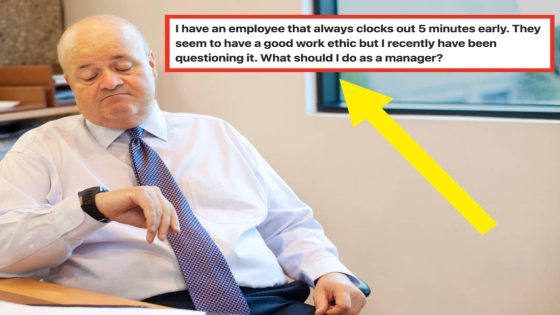 This Boss Says Their Employee Has “Good Work Ethic” But Is Mad Because They “Always Clock Out 5 Minutes Early” — Here’s Why People Say It’s Problematic – MASHAHER