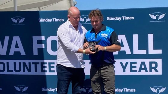 Broome Auskick coordinator wins WA Football Commission’s volunteer of the year award – MASHAHER