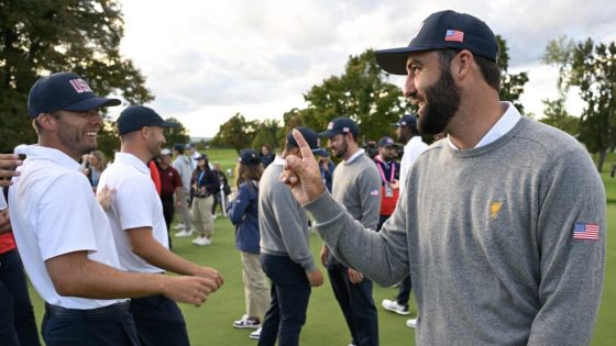 Tom Kim brings the sound, Scottie Scheffler and U.S. deliver the fury at Presidents Cup – MASHAHER