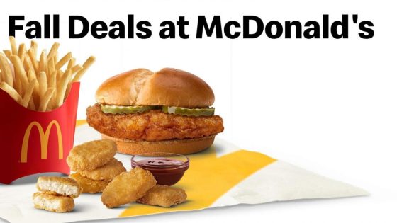 McDonald’s fall deals include extended $5 meal, 50 cent double cheeseburger and more – MASHAHER