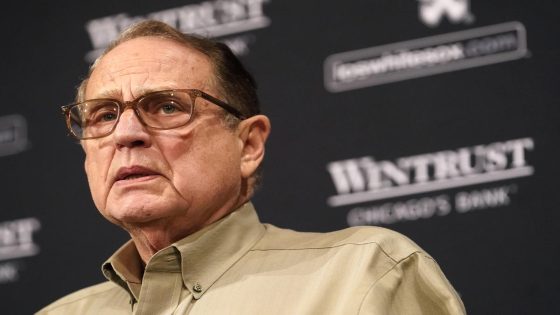 White Sox owner Jerry Reinsdorf pens letter to fans on ’embarrassing season’: ‘You all deserved better’ – MASHAHER