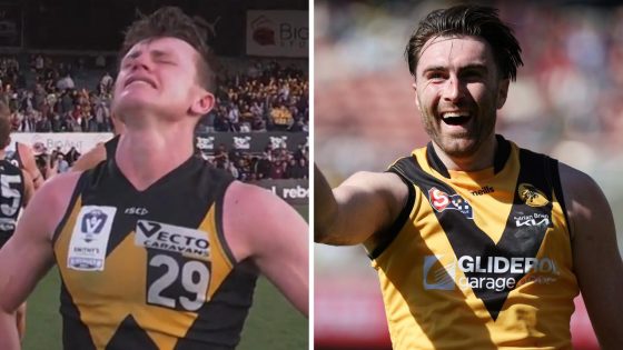 Werribee wins VFL Grand Final epic as captain Dom Brew in tears, Liam McBean’s seven goals inspires epic Glenelg comeback in SANFL Grand Final – MASHAHER