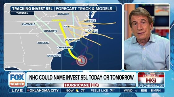 Bryan Norcross analyzes Invest 95L off Southeast US coast – MASHAHER