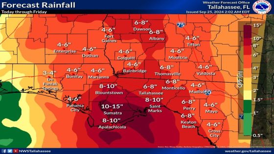 See latest spaghetti models, radar images of Hurricane Helene. – MASHAHER