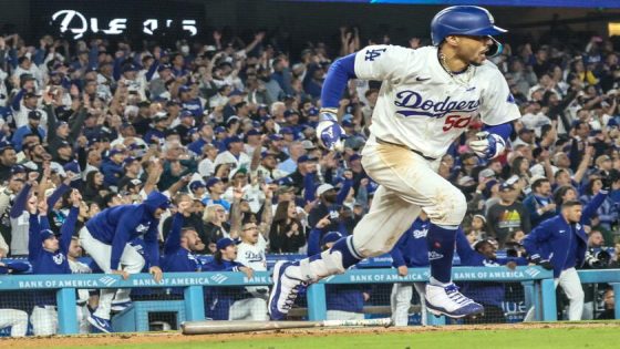 A new bat, sweat and grit helped Dodger Mookie Betts snap a slump at the perfect time – MASHAHER