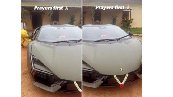 India Welcomes Its Most Expensive Lamborghini Revuelto with Traditional Pooja Ceremony – MASHAHER