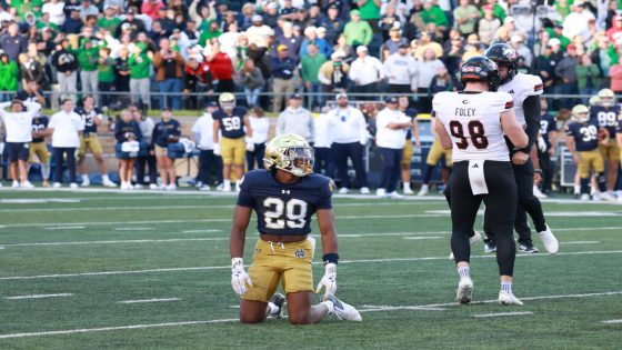 Where does Notre Dame’s stunning loss fall among the biggest upsets in college football history? – MASHAHER