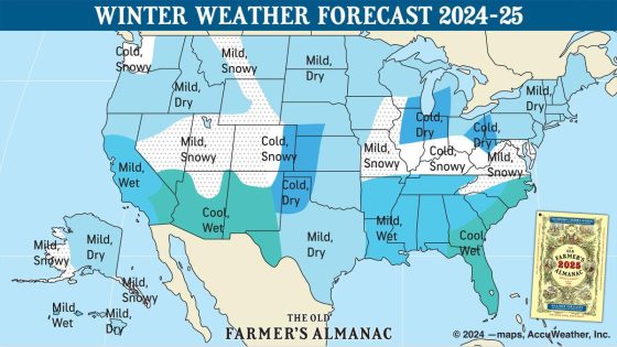 Old Farmer’s Almanac winter weather forecast for Western NC: Does NOAA agree? – MASHAHER