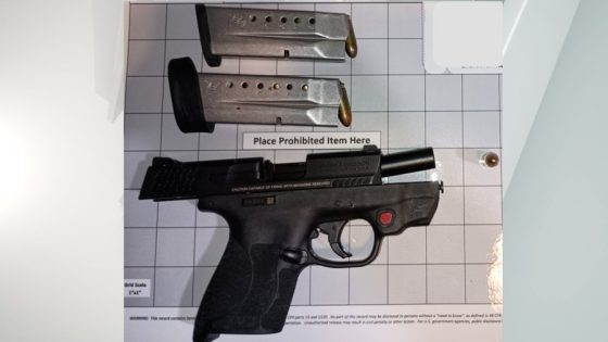 TSA intercepts loaded gun in carry-on at Lancaster Airport – MASHAHER