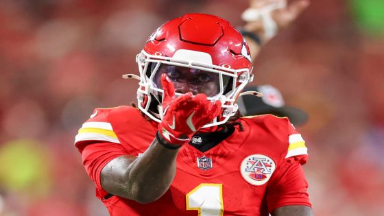 Xavier Worthy scores twice, Chiefs hang on by a toe for huge opening game win over Ravens – MASHAHER