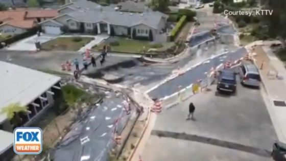 Aerial footage of damage from Greater Portuguese Landslide Complex near Los Angeles – MASHAHER