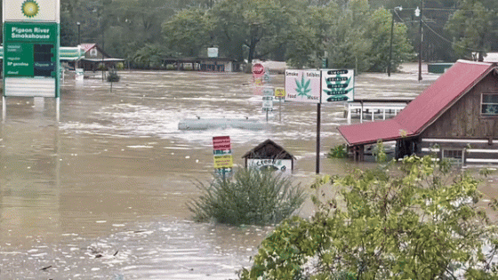 Major Flooding Forces Road Closures in East Tennessee – MASHAHER