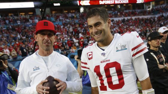 Shanahan states Jimmy G helping Rams prepare for 49ers is ‘overblown’ – MASHAHER