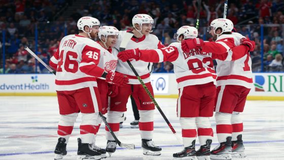 Multitude of Roster Moves Cuts Red Wings’ Roster to 41 – MASHAHER