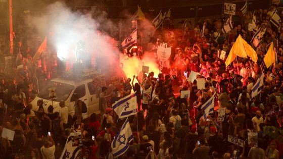 Protesters in Israel blame Netanyahu for not making cease-fire deal – MASHAHER