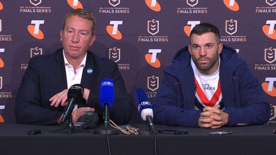 Trent Robinson press conference, Lindsay Collins KO, Jared Waerea-Hargreaves, Luke Keary, James Tedesco – MASHAHER