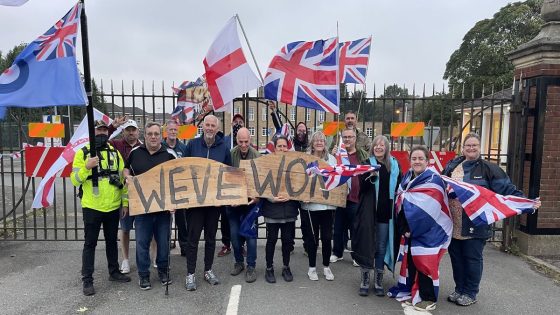 RAF Scampton: Locals celebrate scrapping of asylum centre plan – MASHAHER