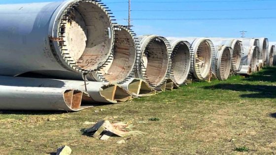 State sues company accused of dumping wind-turbine blades – MASHAHER