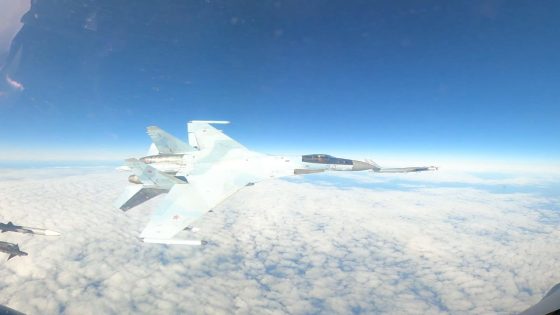 Video captures a Russian fighter jet dangerously ripping past a US F-16 during an intercept – MASHAHER