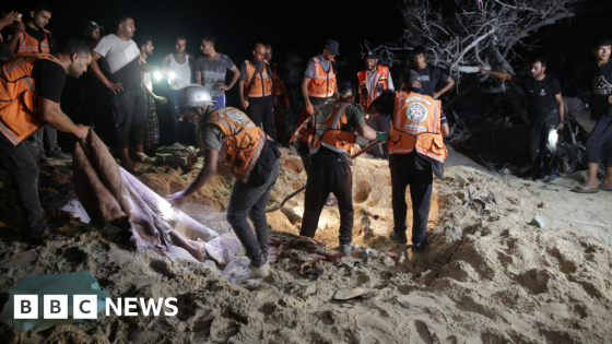 Israeli strikes kill 40 in Khan Younis, Hamas-run authorities say – MASHAHER