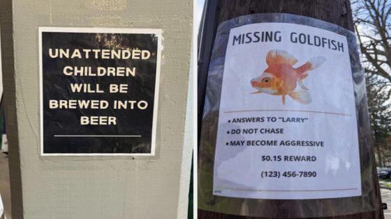 16 Signs From The Past Week That Made Me Laugh So Hard, I Pulled A Muscle In My Back And Shed A Single Tear – MASHAHER