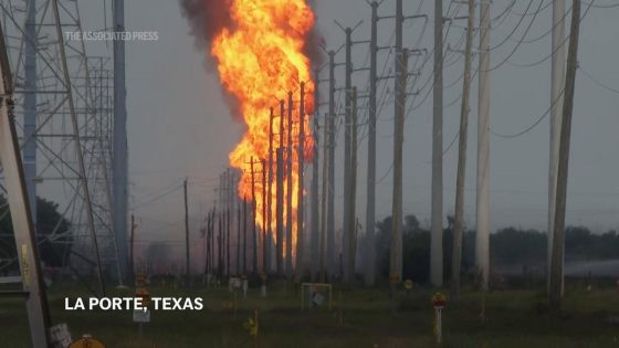 A pipeline has exploded and is on fire in a Houston suburb, forcing evacuations – MASHAHER