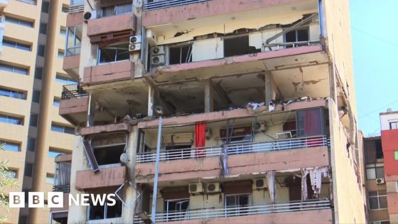 At the scene of Israeli strike in the heart of Beirut – MASHAHER