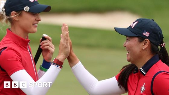 Solheim Cup 2024: US lead Europe 6-2 after sensational opening day in Virginia – MASHAHER