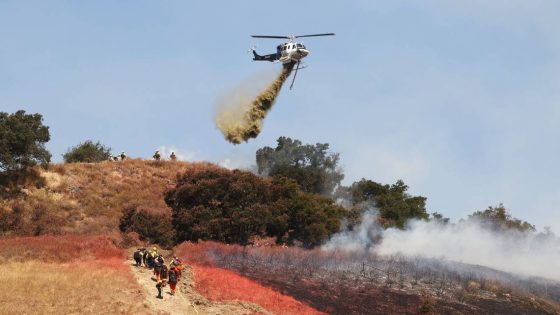 SLO vegetation fire burns hills along Highway 101 on Cuesta Grade, forcing evacuations – MASHAHER