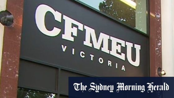 Ex-CFMEU boss won’t be charged after controversial visits – MASHAHER