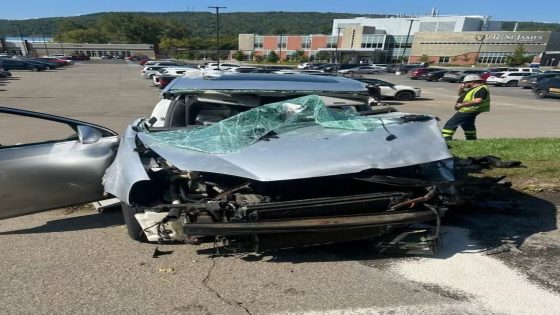 Crews rescue trapped driver after crash with tractor-trailer in front of Hornell hospital – MASHAHER