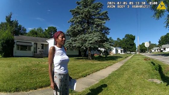 Newly released footage shows Sonya Massey talking with police hours before deadly shooting – MASHAHER