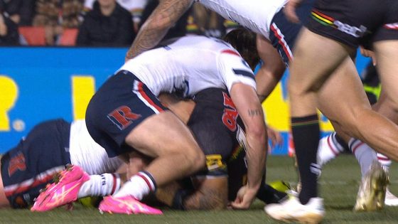 Connor Watson crusher tackle, on report, match review committee, Sydney Roosters vs Penrith Panthers – MASHAHER