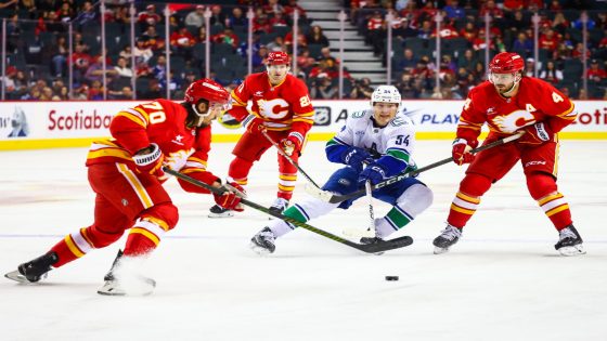 Canucks Fall To The Flames In Penalty-Filled Pre-Season Meeting – MASHAHER