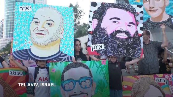 Thousands gather in Tel Aviv demanding a deal to free hostages held in Gaza – MASHAHER