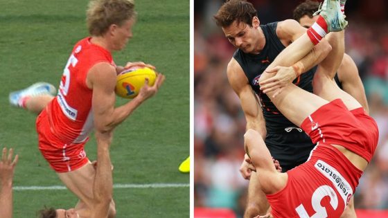 Isaac Heeney mark, mark of the year, goal of the year, Sydney vs Greater Western Sydney, hanger, stunner, Jeremy Cameron, nonsense rule – MASHAHER