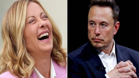 Elon Musk denies affair with ‘beautiful’ Giorgia Meloni despite suggestive picture where they ‘gaze in each other’s eyes’ – MASHAHER