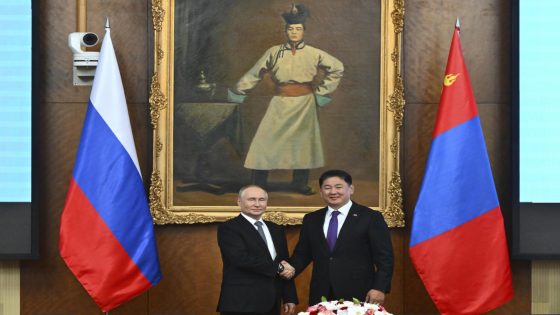 Mongolia ignores an international warrant for Putin’s arrest, giving him a red-carpet welcome – MASHAHER