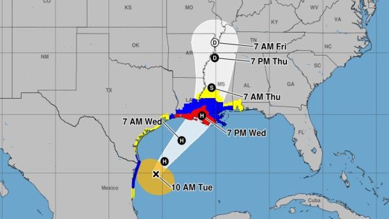 Tropical Storm Francine forecast to be Category 2 hurricane when it slams into Gulf Coast – MASHAHER