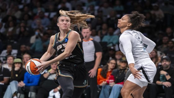 WNBA playoffs: Liberty take Game 1 against Aces in semifinals behind Breanna Stewart and Sabrina Ionescu – MASHAHER