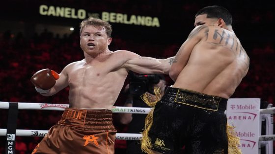 Canelo Álvarez outclasses Edgar Berlanga to retain super middleweight belts in unanimous decision – MASHAHER