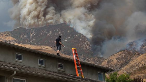 Residents flee as California and Nevada wildfires get dangerously close and forecasters warn of record heat – MASHAHER