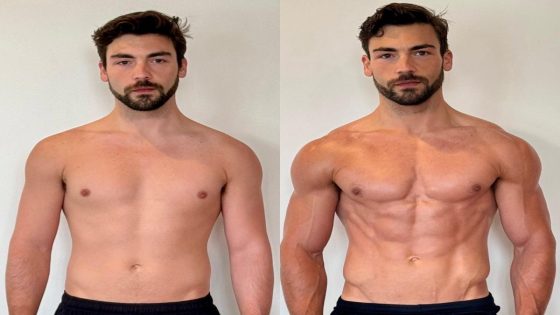 A 30-year-old man built muscle and burned fat in 4 months with a time-saving workout technique – MASHAHER