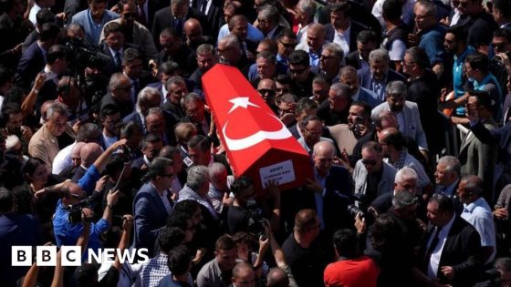 Funeral held for US-Turkish activist killed in West Bank – MASHAHER